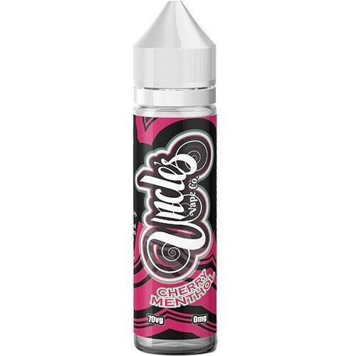 Uncle’s Vape Co Cherry Menthol 50ml Shortfill E-Liquid