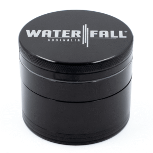 Alternative view of Waterfall 4-Piece Dry Herb Grinder with Removable Screen (63mm)