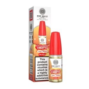 Bar Soltz Legend Strawberry Raspberry Cherry Ice 10ml Nic Salt E Liquid (Pack Of 10)