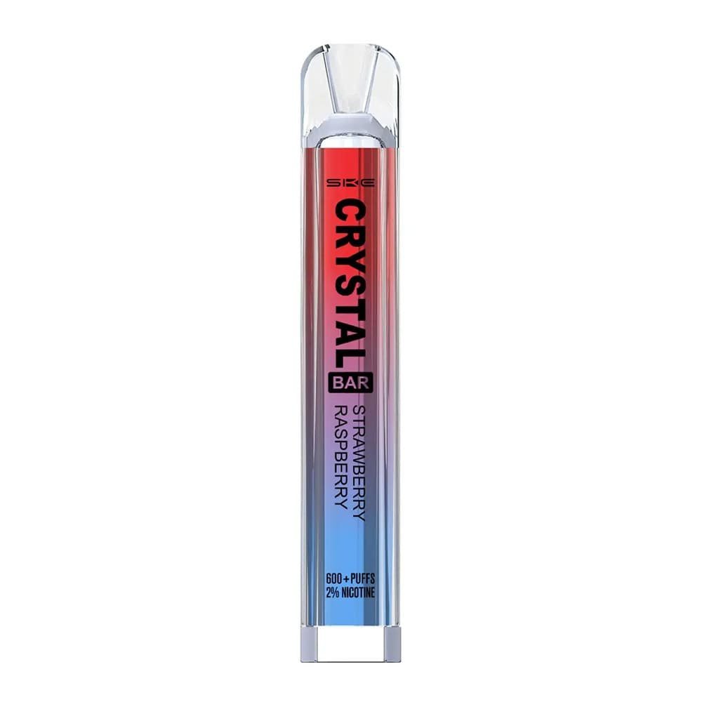 Strawberry Raspberry Crystal Bar 600 Prefilled Vape