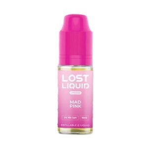 Mad Pink Lost Liquid LM600 10ml Nicsalt Eliquid