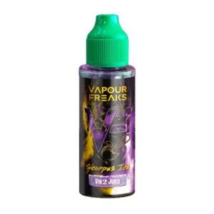 Scorpus On Ice 100ml Shortfill E Liquid By Vapour Freaks
