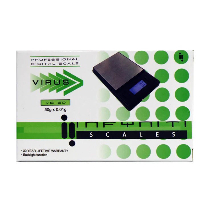 Infyniti Virus Digital Pocket Scale, 50g x 0.01g – (VS-50) - Image 2